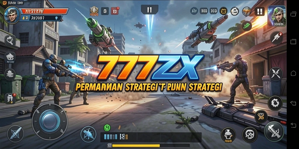 Tampilan gameplay 777ZX yang menegangkan dan mendebarkan.