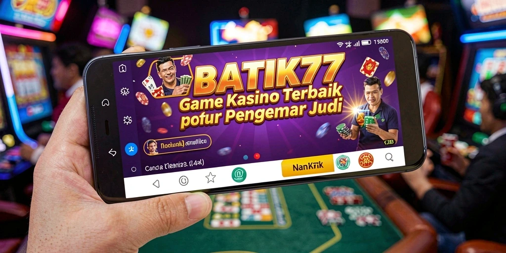 Tampilan gameplay nyata di BATIK77 yang menarik dan mengasyikkan.