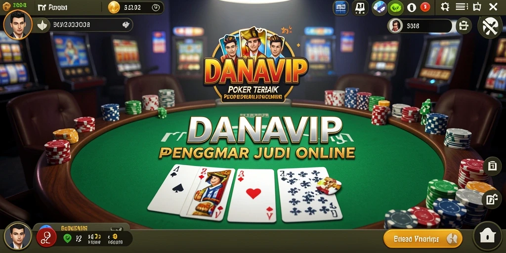 Tampilan gameplay seru dan menarik dari permainan Poker.