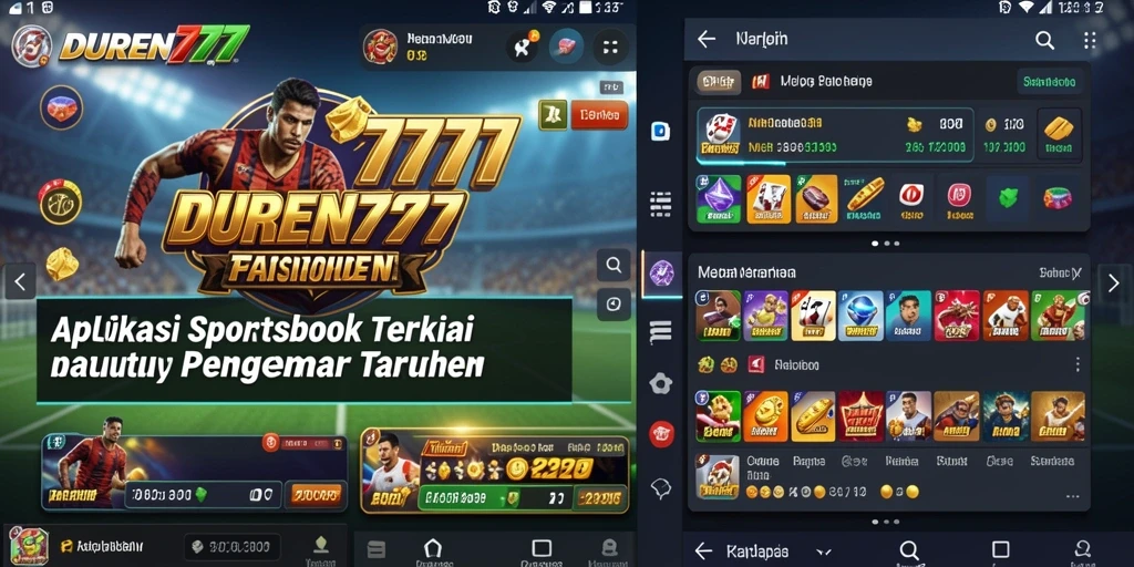 Tampilan utama <strong>DUREN777</strong> selama taruhan olahraga yang menarik.