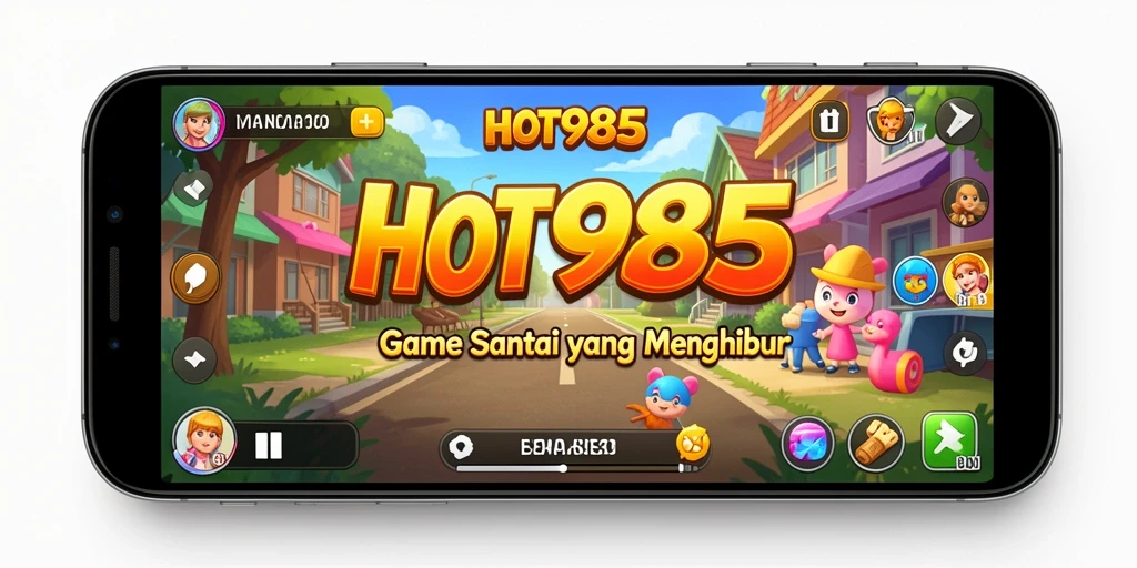 Tampilan gameplay seru dari game Casual HOT985.