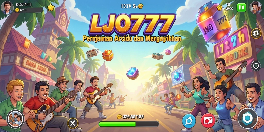 Tangkapan layar gameplay LJO777 yang menarik dan dinamis.