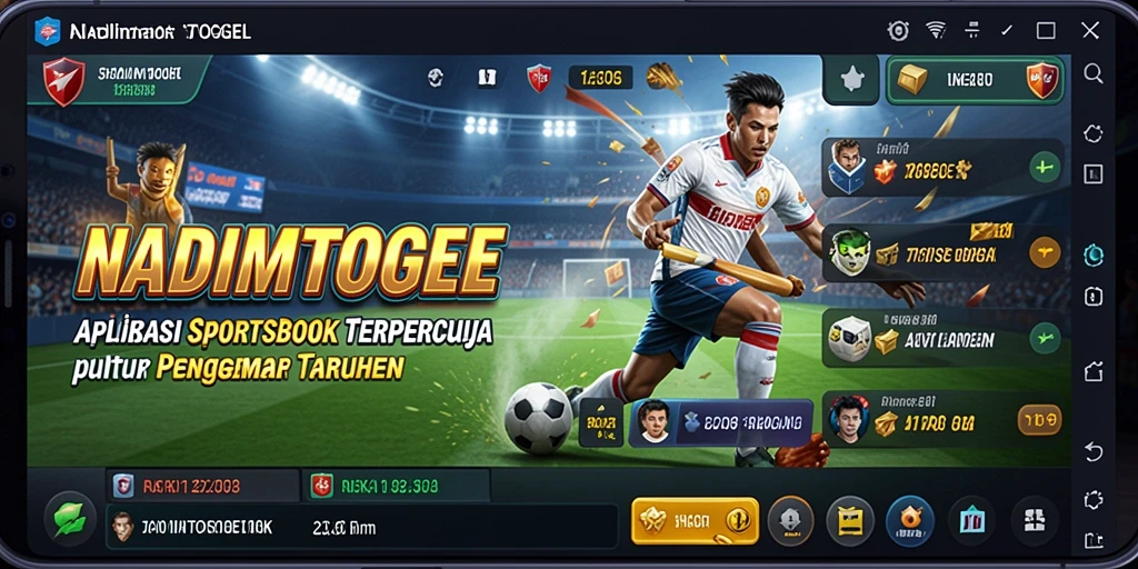 Screenshot utama menunjukkan gameplay Sportsbook NADIMTOGEL yang menarik.