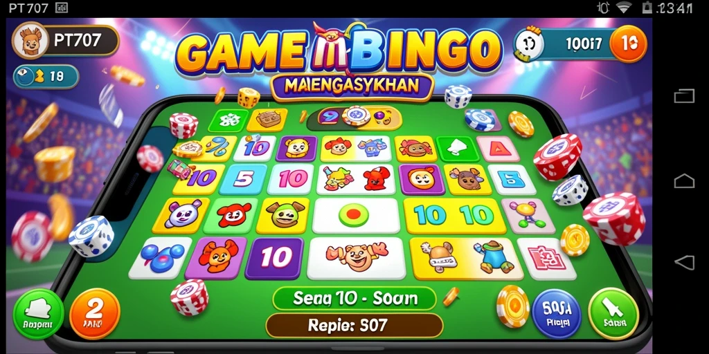 Tampilan gameplay PT707 yang menawan dan interaktif.