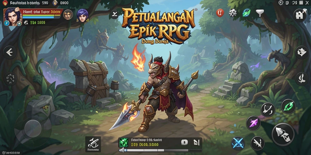 Tampilan gameplay RPG yang menarik dan mendalam di S80.