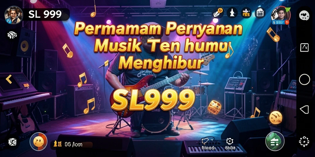 Tampilan gameplay SL999 yang mengasyikkan dan penuh warna.