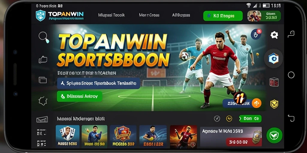 Tampilan menarik dari permainan taruhan di TOPANWIN.